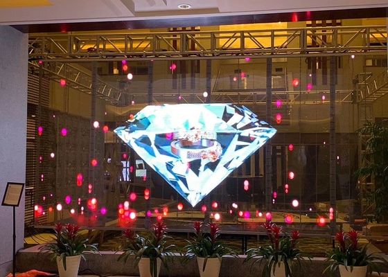 Bom preço SMD2121 Ecrã LED transparente e à prova d'água para publicidade exterior atraente on-line