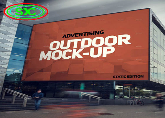 SMD exterior P6 RGB comercial conduziu o armário video conduzido exposição da prova da água da tela