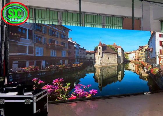 Bom preço P3.91 - 7.81 Ecrã LED transparente a cores inteiras em interior Ecrã HD Ecrã sem mancha on-line