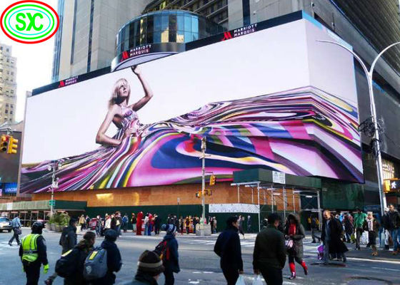 Bom preço Display LED de alta luminosidade em forma de L P8 exterior em cores completas para publicidade comercial 1/4 Scan L Shape P8 exterior on-line