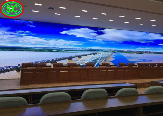 Indoor Full Color 3840hz led panel video screen Para conferência indoor full color led display