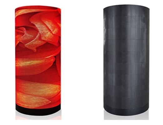 cortina video conduzida flexível 280W/m2 de 900nits P1.5 P1.6 P1.875