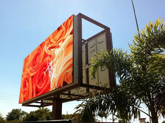 Bom preço P10 Outdoor Full Color Publicidade 6000cd / m2 Brilho Cartão de LED de alta qualidade on-line
