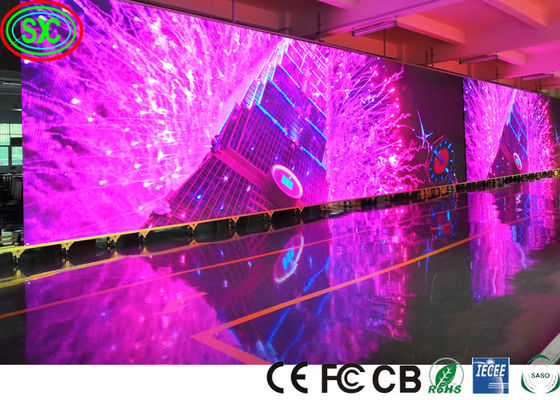 Bom preço Ecrãs LED de palco com alto brilho e contraste ajustável para visualização ideal SMD2121 1100nits P3.91 on-line