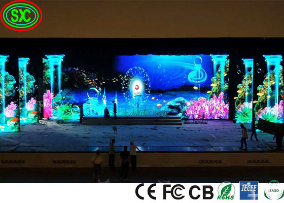 Bom preço Tela video do painel do diodo emissor de luz da propaganda do fundo da parede P3 HD da exposição de diodo emissor de luz da fase SMD interna on-line