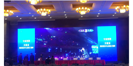 Da tela pequena do diodo emissor de luz da fase do passo da cor completa HD o dado video do concerto P2 512x512mm da parede moldou o quadro de alumínio