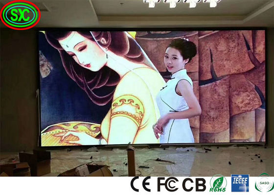 Bom preço P3.91 Escenário interior em cores inteiras aluguer de LED display de ponta fundição a moagem gabinete de alumínio tela de fundo de palco LED tela on-line