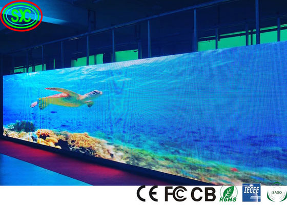 Bom preço 1R1G1B IECEE Publicidade LED Display SMD3535 Escenário de fundo LED Screen LED em cores inteiras on-line