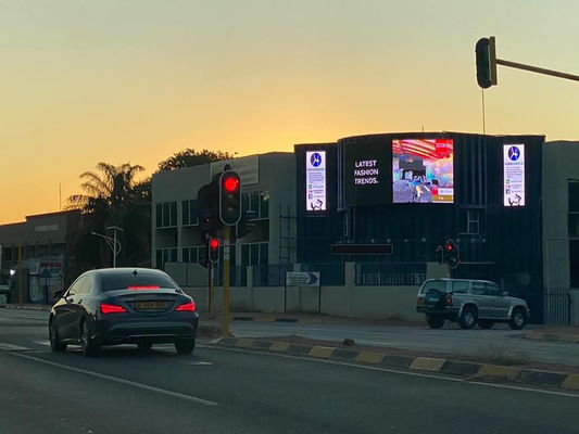 Ecrã de exibição LED P8 Parede de exibição LED exterior Parede de vídeo LED fixa P8 exterior