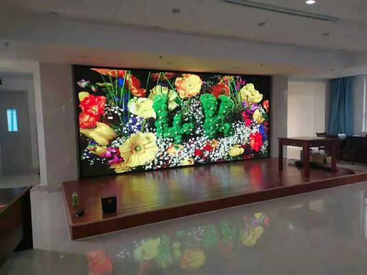 Bom preço O diodo emissor de luz fixo interno da fase seleciona pontos do armário 111111 de P3 576x576mm/densidade pixel de Sqm, 1200 brilho, 1920hz refresca a taxa on-line