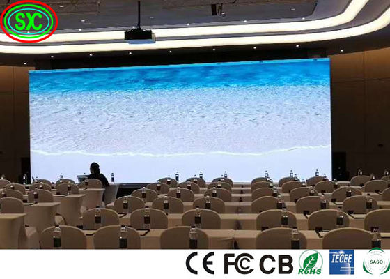 Pequeno Pitch P2.35 LED Display Aluguel, Interior, 2500nits Brilho, Alta Densidade
