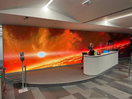 Bom preço Display LED de alta resolução P5 em cores completas e taxa de atualização de 3840hz On-line