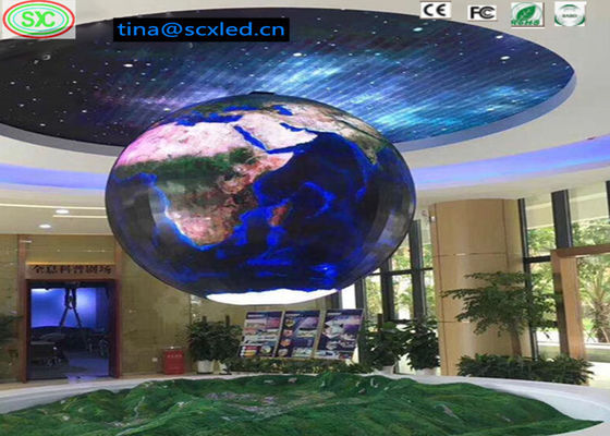 Bom preço 320*160mm Dimensão do módulo Globo LED Display com Certificação FCC on-line