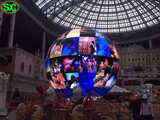 Bom preço DC5V Voltage UL Certified Ball-Shaped LED Display com opções de personalização on-line