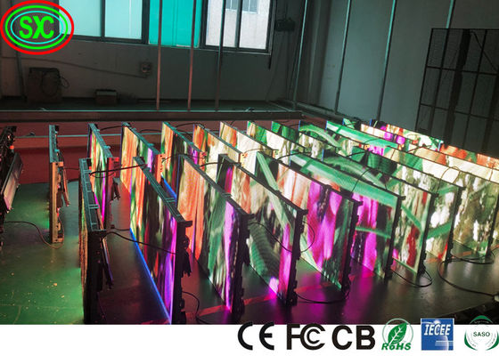 Exterior LED de exibição em cores inteiras evento palco LED ecrãs p3 aluguel vídeo LED parede