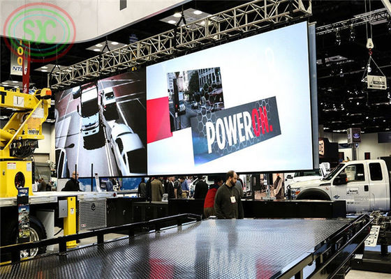 Bom preço Armário de alumínio de fundição video alugado interno do painel de parede da exposição de diodo emissor de luz P3.91 da cor completa de HD on-line