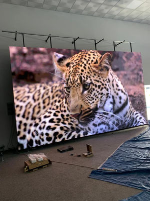 Bom preço 320X160mm Moudle Size Fine Pitch Led Display com resolução de módulo 208*104 e material de gabinete de alumínio fundido on-line