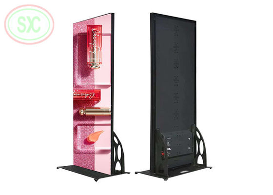 1R1G1B Configuração de cores Display de cartaz LED de alumínio em 680x2000mm Tamanho e material do painel