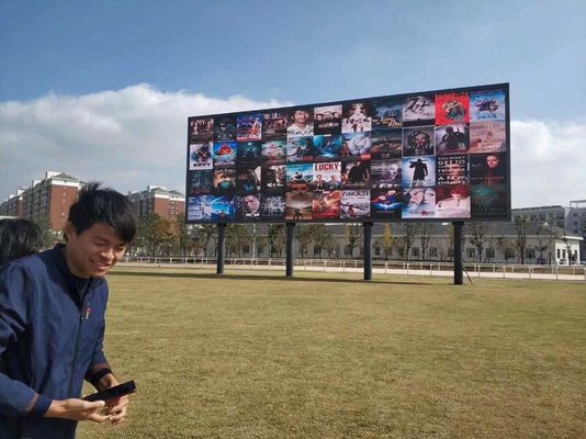 Bom preço P8 Tela de alumínio fundador de LED ao ar livre, HD à prova d'água, parede de vídeo de shopping centers de shopping on-line
