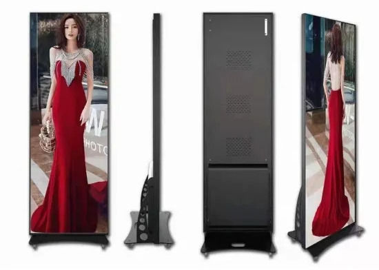 Display de cartaz LED personalizável com painel de alumínio e módulo 192*96 Resolução 680x2000mm