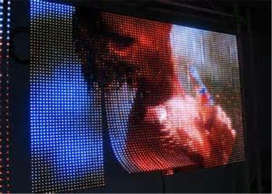 Bom preço Exposição de diodo emissor de luz da cortina da exposição SMD5050 P37.5 do centro comercial, tela video do diodo emissor de luz on-line