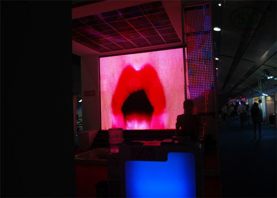 Bom preço Exposição de diodo emissor de luz da cortina do MERGULHO 346 do RGB P25mm, cortina impermeável da fase do diodo emissor de luz IP68 on-line