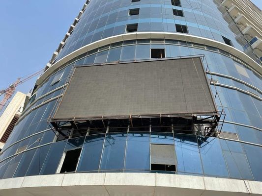 A cor completa exterior armário de 960 x de 960mm faz sob medida a exposição de diodo emissor de luz fixa fixada na parede P4 da propaganda P5 P8 P10