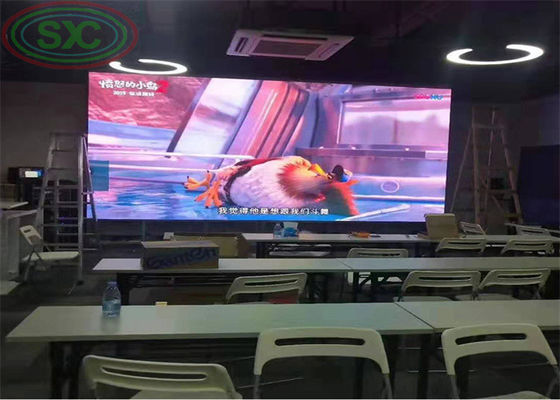 Bom preço Tela conduzida interna fixa do installatio P6 do preço competitivo da cor completa para reuniões ou eventos on-line