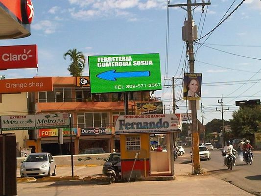 Exposição conduzida alugado fixa de alta qualidade da propaganda SMD3535 impermeável exterior nationstar do brilho alto P6