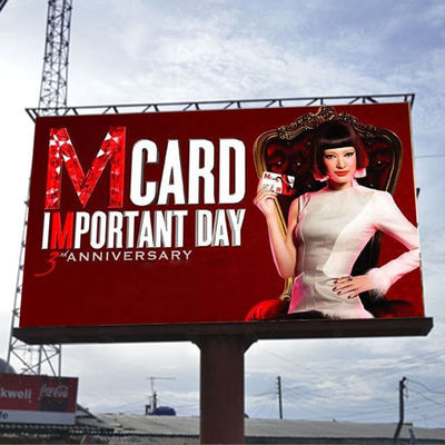 Exposição conduzida alugado fixa de alta qualidade da propaganda SMD3535 impermeável exterior nationstar do brilho alto P6