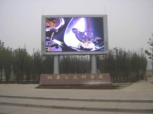 Bom preço Alta taxa de atualização 3840Hz P10 LED Processador de vídeo de parede LED exterior Display de tela grande LED de instalação fixa on-line