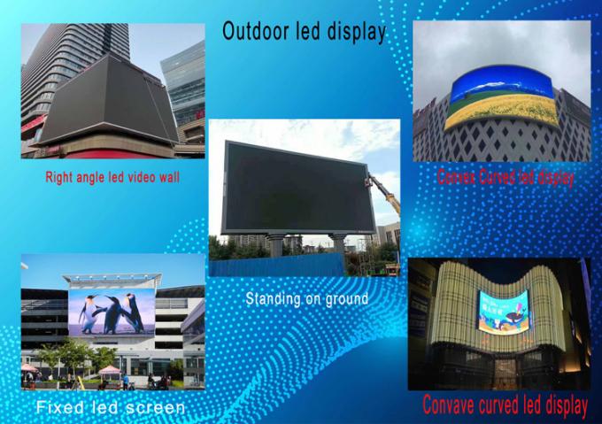 P6 P8 P10 Impotente para o exterior Publicidade fixa Ecr&atilde; de v&iacute;deo SMD LED Ecr&atilde; de outdoor Publicidade 0