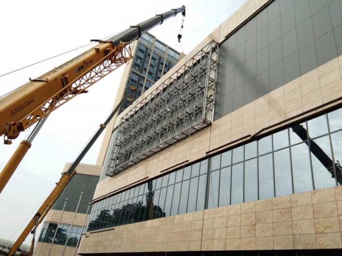 P6 P8 P10 Impotente para o exterior Publicidade fixa Ecr&atilde; de v&iacute;deo SMD LED Ecr&atilde; de outdoor Publicidade 6